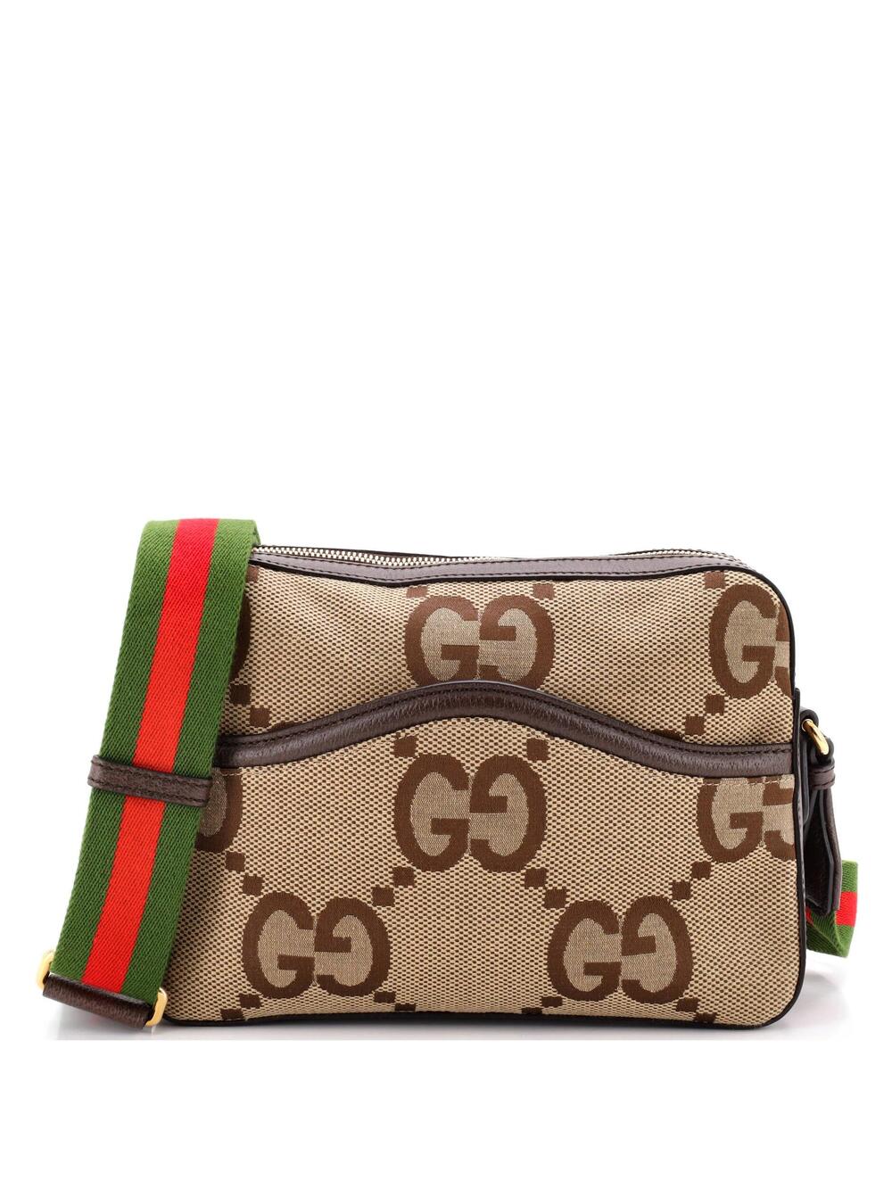 Gucci Messenger Bag Jumbo Gg Canvas #377591G15B